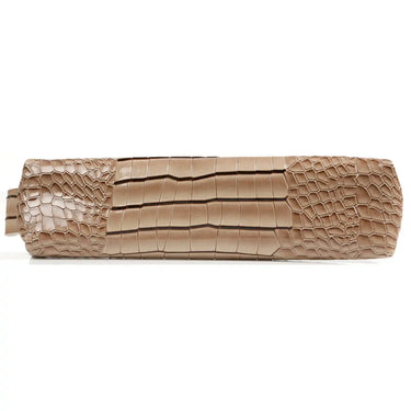 5401-63 Bodensee Pencil Case Bag with Zipper Croco Taupe